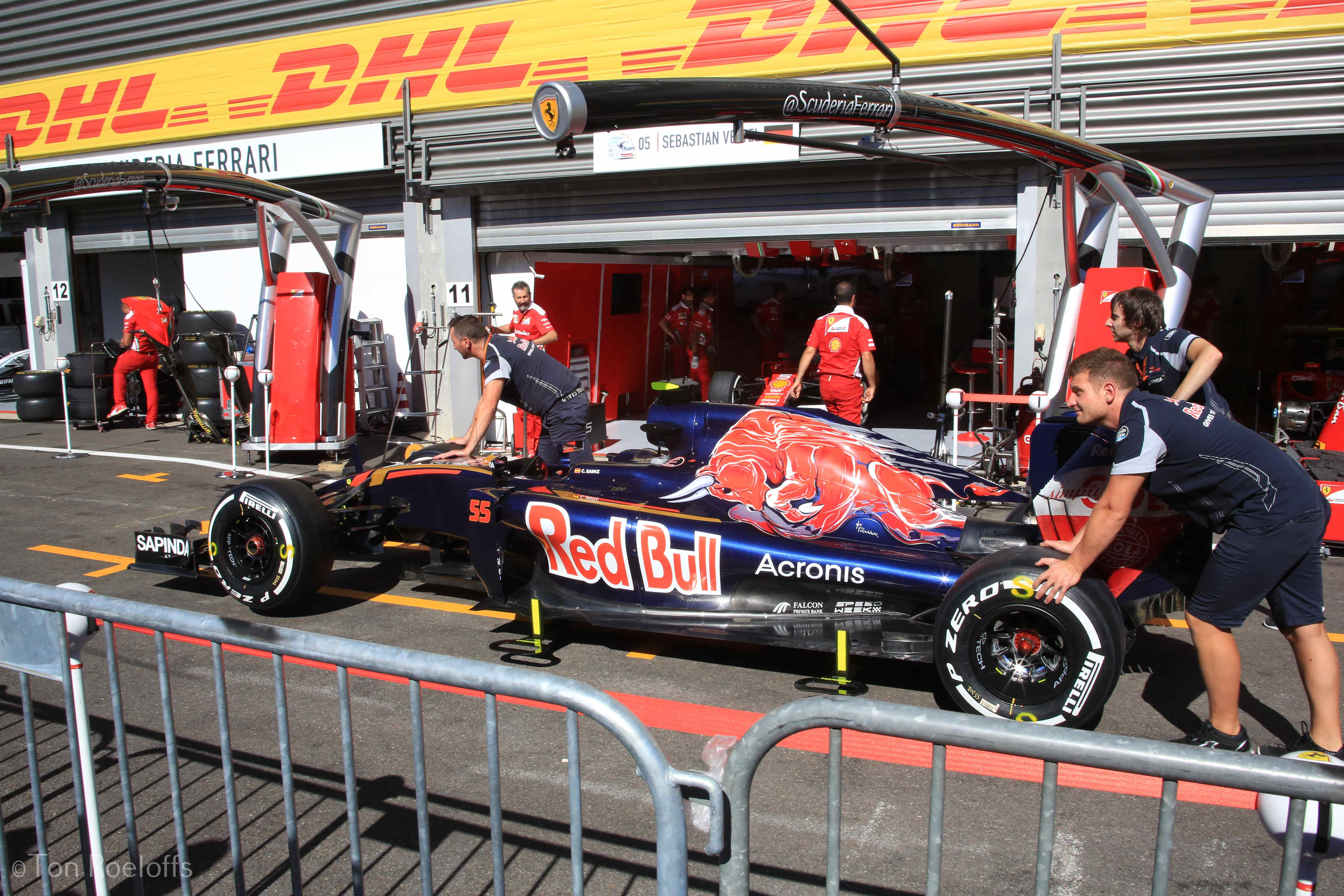 Vettel rechte stuk